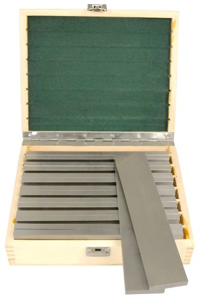 Jeu de cales parallèles ELMAG, 16 pièces, 200x8 mm, 82793