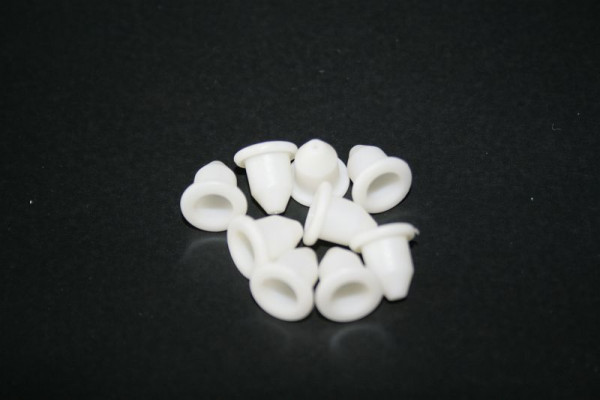 Buse anti-embouteillage ELMAG pour détendeur argon/CO² 'nouvelle version', PVC blanc', 9054127