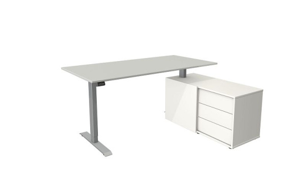 Kerkmann poste de travail complet Move 1, argent/gris clair, 10221011
