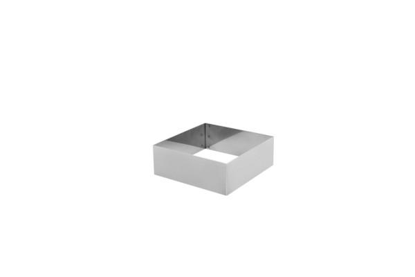 Cercle à gâteau Schneider "Carré", 12 x 12 x 5 cm, acier inoxydable, 155363