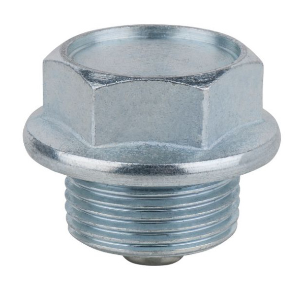 Vis de vidange d'huile KS Tools, six pans extérieurs 24 mm, M22x1,5x14 mm, paquet de 10, 430.1187