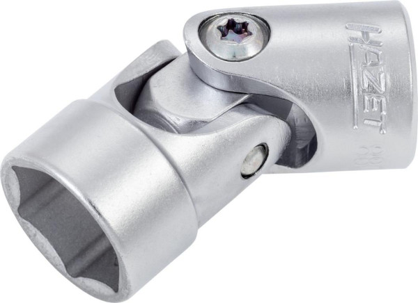 Douille articulée Hazet, hexagonale, carré creux 10 mm (3/8"), profil de traction hexagonal externe, 15 mm, 880G-15