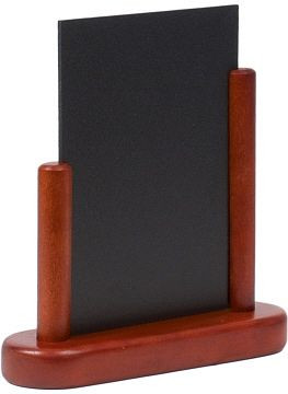Planche de table Contacto 10x15 cm, acajou, 7685/151