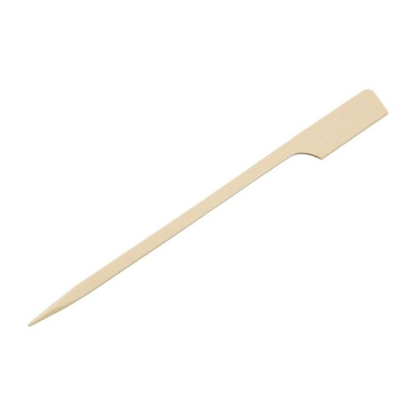 Brochettes de bambou biodégradables Fiesta Green 120mm (100 pièces), DB496