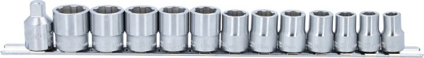 KS Tools Jeu de douilles RESCUEpower 3/8", 13 pièces 8-19 mm, 913.3930