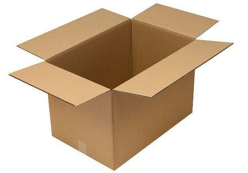 Boîte pliante en carton ondulé TransPak 2 parois, dimensions intérieures 600 x 400 x 400 mm, qualité 2.70BC, paquet de 10, 299381