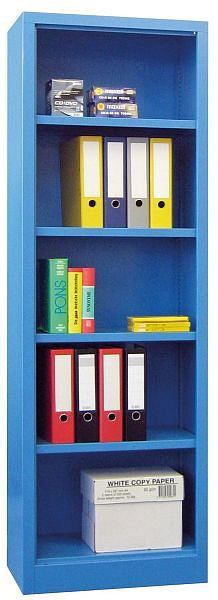 Armoire à portes battantes Pavoy 1950/500/640, sans porte, étagères galvanisées, 31310-064-580-910905