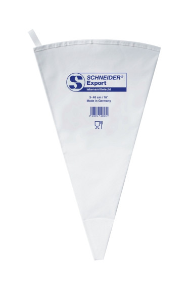 Poche à douille Schneider, 3-40 cm, "Export" en bleu, scellée, 350083