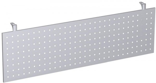 geramöbel Panneau de fond perforé 4 pieds Pro, 1600, argent, N-657605-S