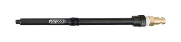 Adaptateur de bougie de préchauffage KS Tools, M10x1,0 avec filetage extérieur, longueur 175 mm, 150.3680