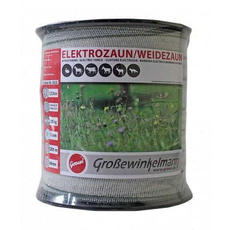 Growi CraftLine large bande, 40 mm, 4N+9N 200 m vert/blanc, 10050300