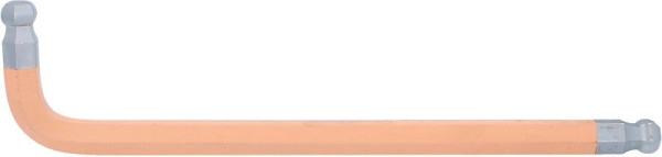 KS Tools Clé à douille hexagonale double tête sphérique, XL, 17,0mm, orange clair, 151.4317