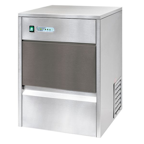 Machine à glaçons Stalgast refroidie par air, avec système de circulation, 26kg/24h, dimensions 420 x 528 x 655 mm (LxPxH), BE2002026