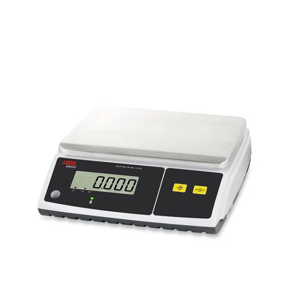Balance compacte ADE GW400-6e, charge maximale : 6 kg, incrément de chiffres : 1g 2g, 2123-6