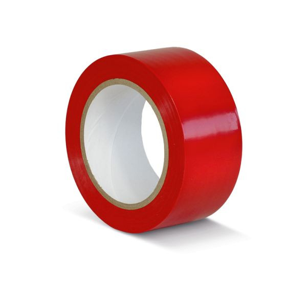 Mehlhose ruban de marquage au sol protecteur laminé rouge 50mmx33m, KMLR05033