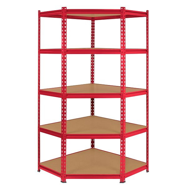Monster Racking T-Rax étagère d'angle 90 cm L x 45 cm l, rouge, 10682