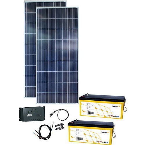 Kit de production d'énergie Phaesun Solar Rise 300W/12V, 600396