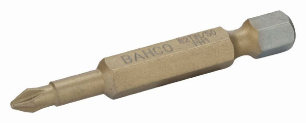 Embouts Bahco 1/4", 50 mm, TIN, PH 1, paquet de 5, 62TIN/50PH1