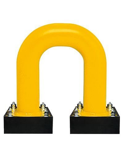 Barre antichoc DENIOS R 3.3 souple, pour installation intérieure, 375 x 390 mm, 248-330