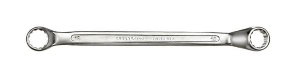 Clé polygonale double rouge GEDORE SW16x17mm, longueur 246mm, 3300909