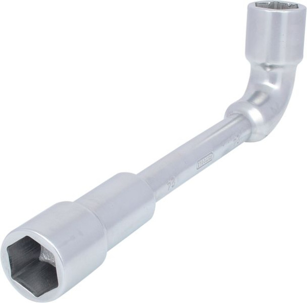 Clé à douille double KS Tools ULTIMATEplus avec alésage, 24 mm, 517.0424