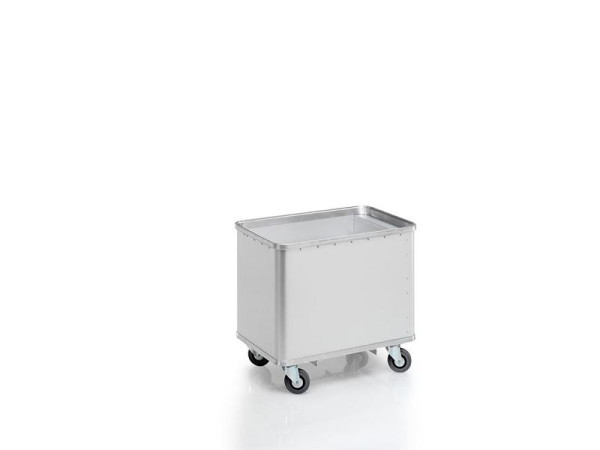 Chariot à ressorts Gmöhling anodisé G®-ERGO D 1408 / 180 Classic, 180 l, 022140807