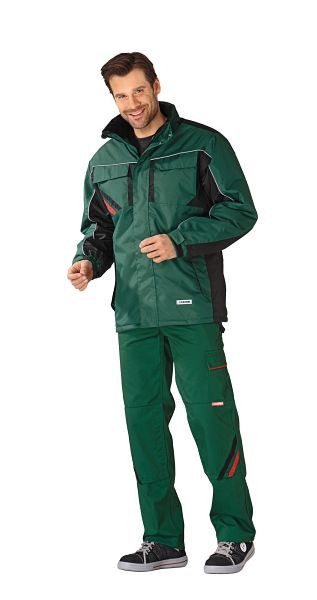 Veste d'hiver Planam Highline, vert/noir/rouge, taille 5XL, 2305072
