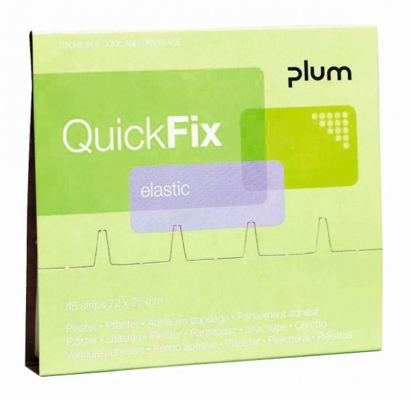 Recharge de prunes QuickFix élastique - respirant et câlin 45 patchs, 5512