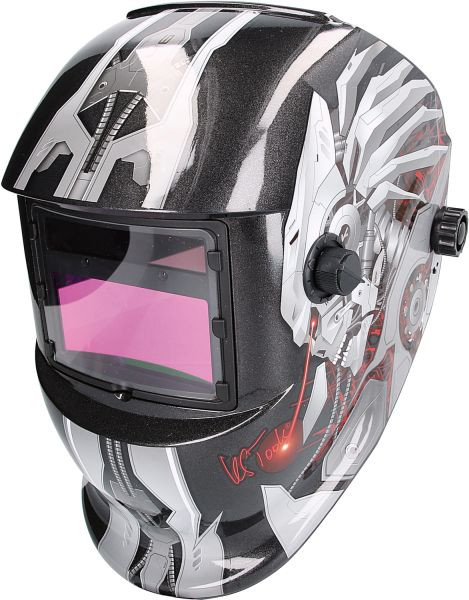 Casque de sécurité pour soudage KS Tools « Steel Design », 310.0195