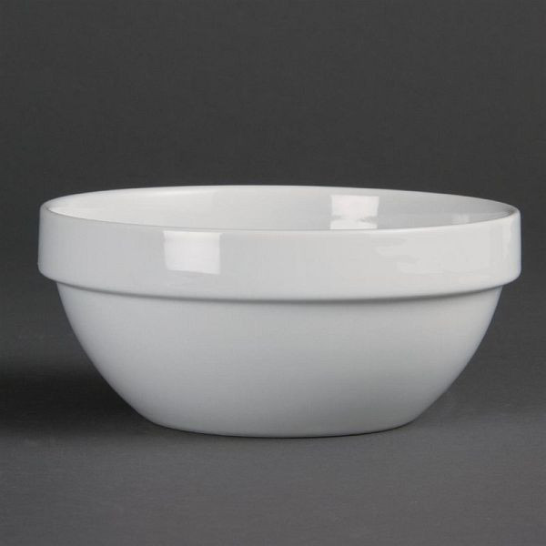 Bols empilables OLYMPIA Whiteware 14,5 cm, UE: 12 pièces, CE530