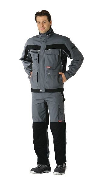 Veste à ceinture Planam Plaline, ardoise/noir, taille 64, 2506064