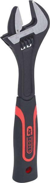 Clé à molette KS Tools avec poignée bi-matière, 23 mm, 577.0201