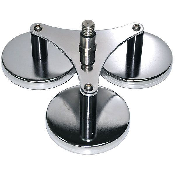 proNIVO Support magnétique pour antennes GNSS, 3 aimants, avec filetage 5/8", 218-MF3