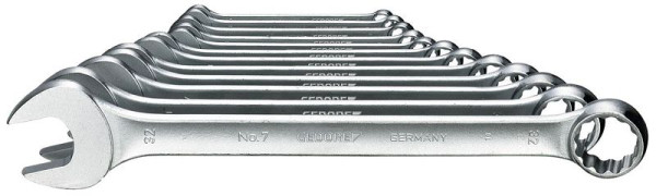 Jeu de clés mixtes GEDORE, 12 pièces, 10-32, 6093150