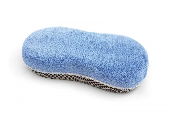 De Witte éponge de lavage de voiture en microfibre bleu, 480.400.230