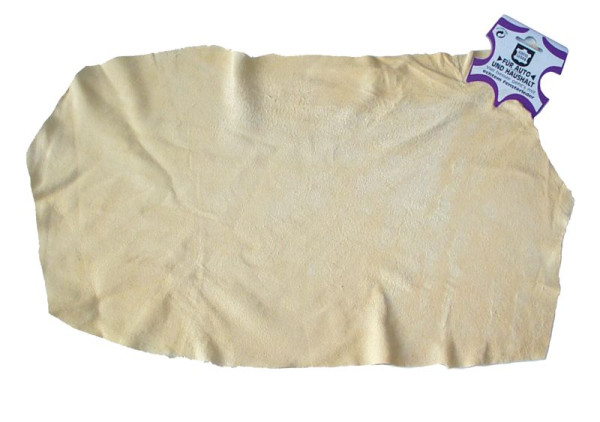 Cuir de chamois Busching, forme rectangulaire média environ 55 x 37 cm, FL-555