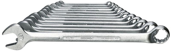 Jeu de clés mixtes GEDORE, 12 pièces, 6-19, 6012840