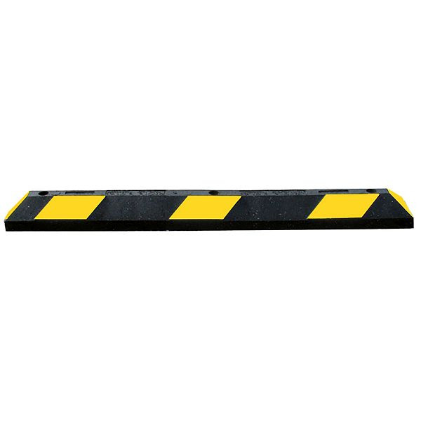 Bord de parc Checkers Park-It PRK, 180 cm x 15 cm, noir/jaune, GNRS1610YB