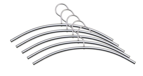Kerkmann cintre chromé, Ø 12,5, L 430 x H 150 mm, chromé, lot de 5, 39600683