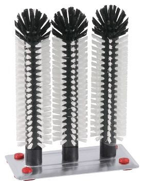 Brosse à verre Contacto 24 cm Kölsch sur plaque aluminium, 5890/325