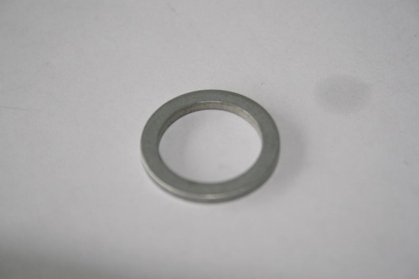 Bague d'étanchéité de raccordement en aluminium ELMAG, Ø extérieur 23 mm, Ø intérieur 17 mm, environ 2 mm d'épaisseur pour robinet de bouteille 'acétylène', 9054140