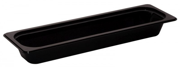 Casseroles résistantes à la chaleur Cambro H-PAN™ GN 2/4-65, 3 litres, noir, lot de 6, 22LPHP110