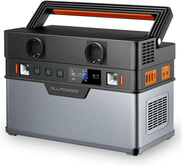 ALLPOWERS Centrale électrique portable 606Wh 164000mAh, générateur solaire à batterie haute capacité 700W, S700