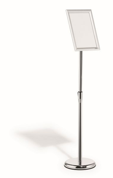 Support de sol DURABLE info avec cadre à pression en aluminium A4, 479823