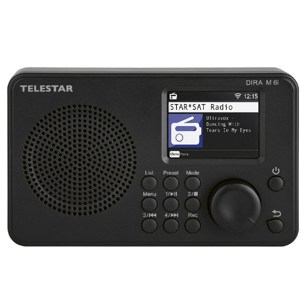 Radio hybride TELETAR DIRA M 6i, radio internet, lecteur de musique USB, radio multifonction compacte, DAB+/FM RDS, WiFi, Bluetooth, 30-016-02
