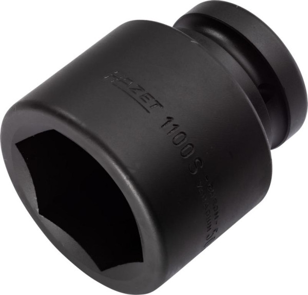 Impact Hazet, douille tournevis machine, hexagonale, carré creux 25 mm (1 pouce), profil hexagonal externe, 50 mm, 1100S-50