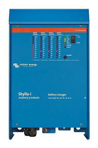 Chargeurs de batterie Victron Energy Skylla-i 24/100 (3), 1-67-011985, SKI024100002