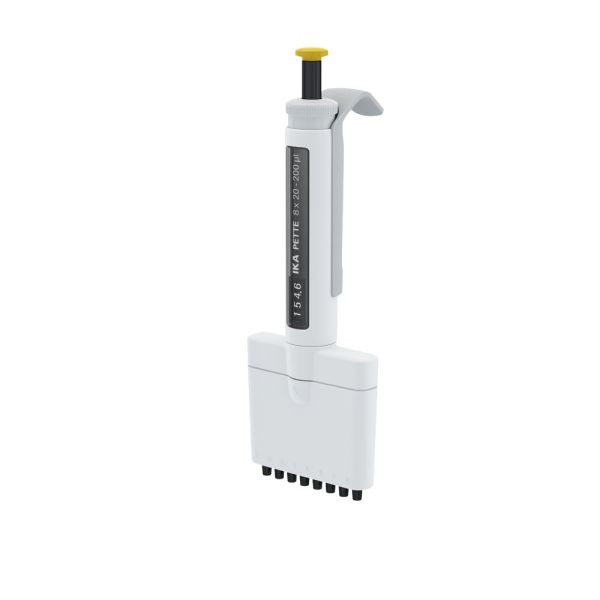Pipette IKA, 8 canaux, volume variable, IKA PETTE multi 8 x 20 - 200 µl, 0020017945