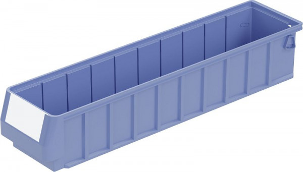 Boîte à étagères BITO RK Set /RK5109 500x117x90 bleu poudré, avec étiquette, 16 pièces, C0220-0007