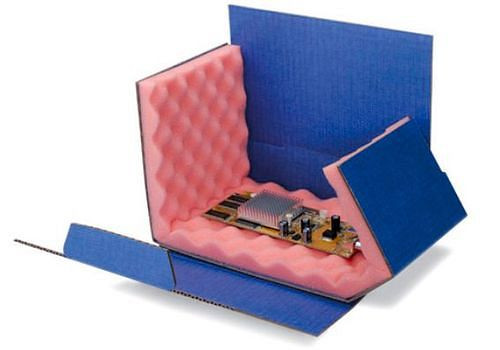 Boîte à puces TransPak ESD, conductrice, 200 x 140 x 50 mm, paquet de 40, 299482